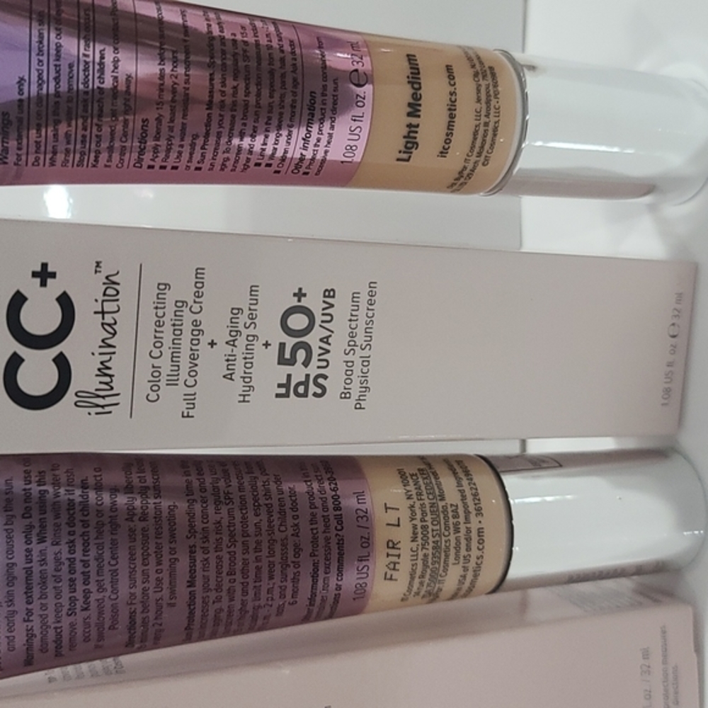 1/2 PRICE ✅ It Cosmetics CC+ Illumination SPF 50+ Anti-Aging ✨Exp 2026 NIB - Picture 7 of 16